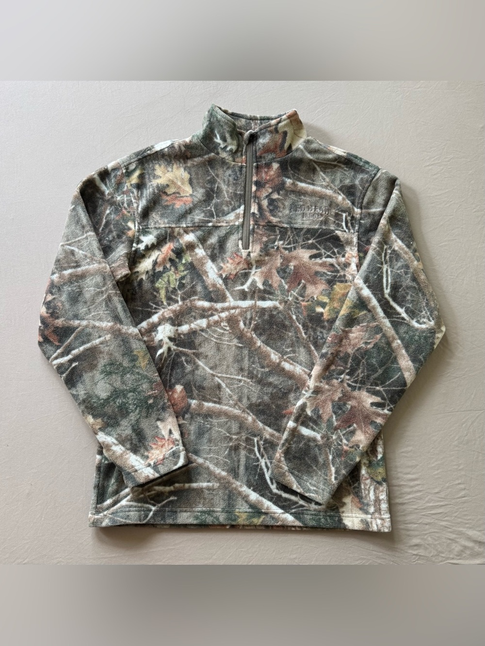 RedHead Camo Quarter-Zip Fleece Sweatshirt